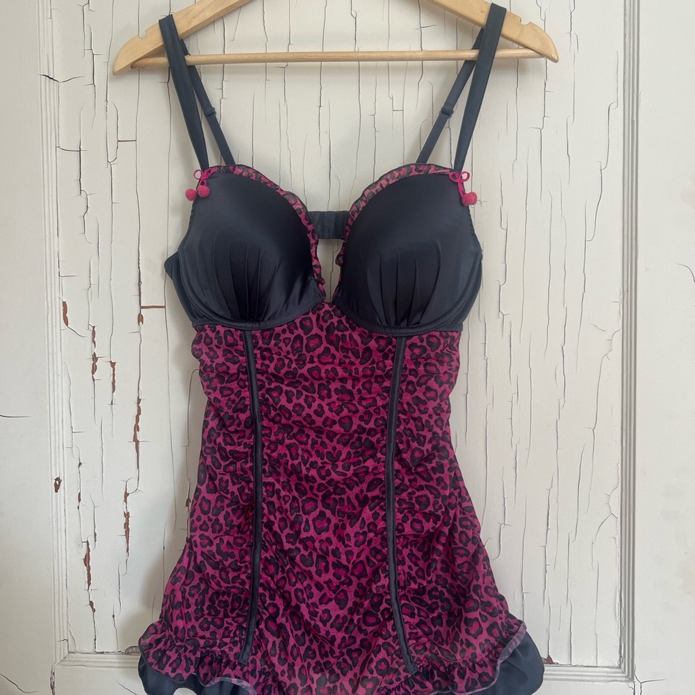 Pink Leopard Print Women's Intimate